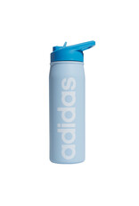 Adidas Adidas Steel Straw 600 Metal Bottle - Clear Sky Blue/Pulse Blue/White