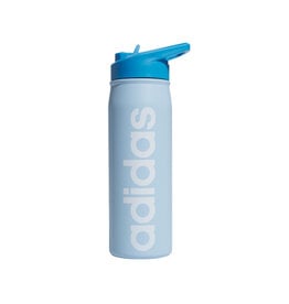 Adidas Adidas Steel Straw 600 Metal Bottle - Clear Sky Blue/Pulse Blue/White