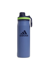 Adidas Adidas Steel 600 Metal Bottle - Crew Blue/Dark Blue/Lucid Lime Green