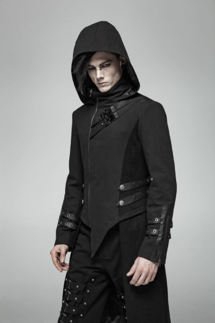 gothic hooded coat