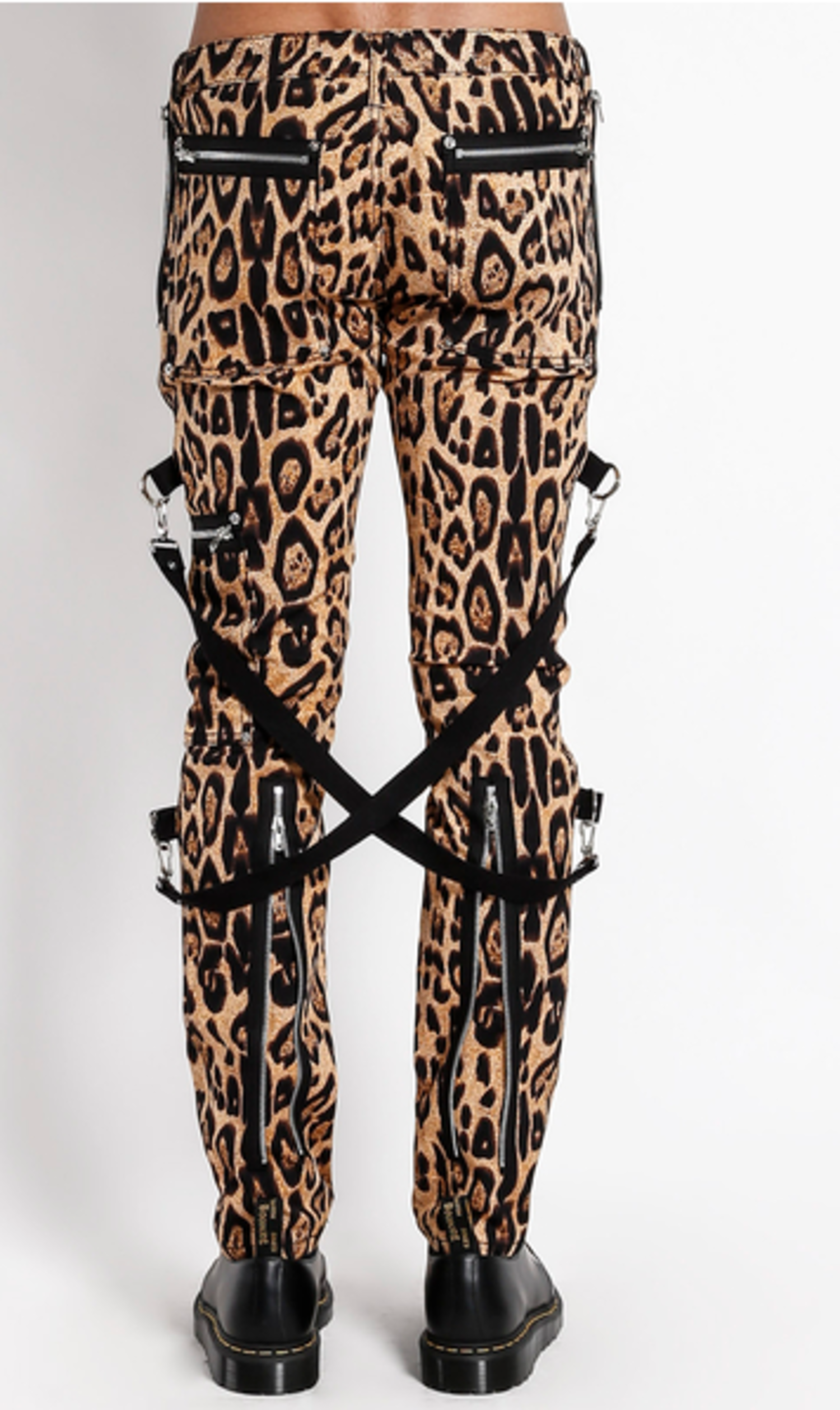 Leopard Chaos Pants - No Rules Fashion