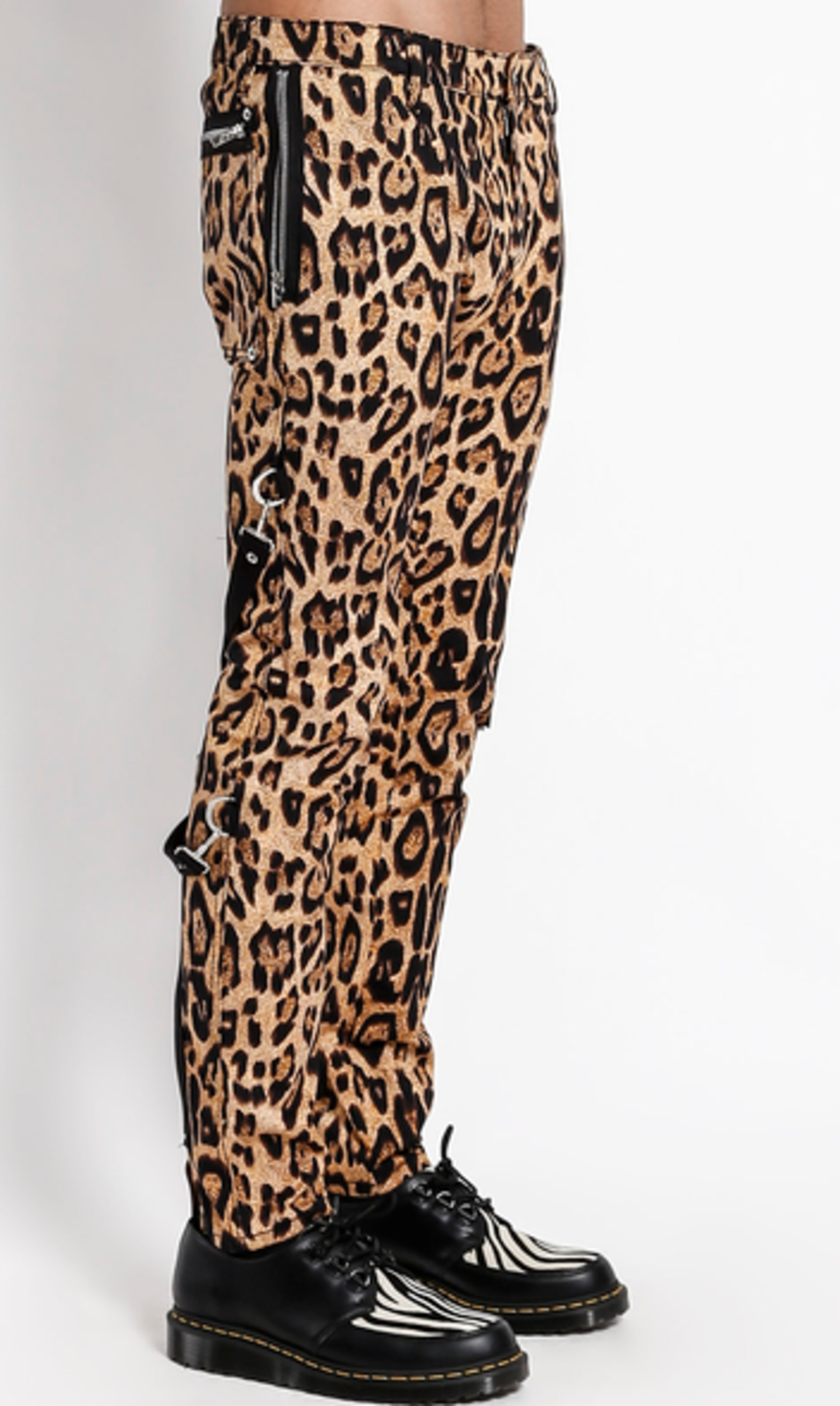 Leopard Chaos Pants - No Rules Fashion
