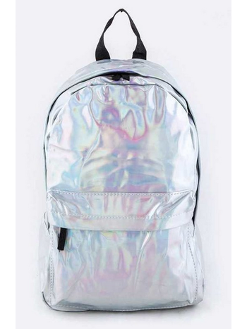 Holographic Nylon Backpack