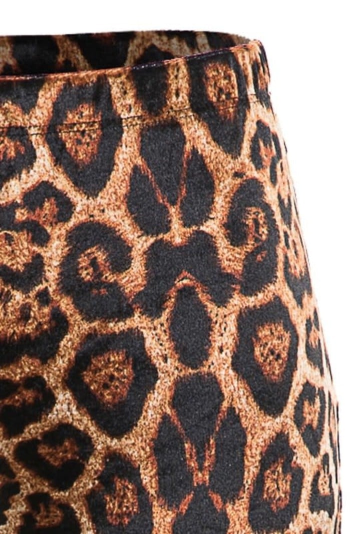 5Besties Leopard Animal Print Bell Bottoms