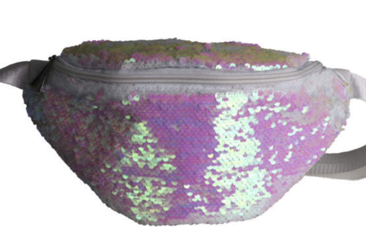 sequin fanny pack