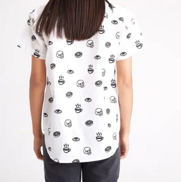 Morning Glory Button Up Shirt