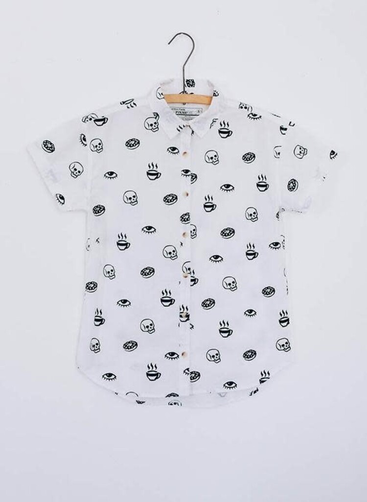 Morning Glory Button Up Shirt