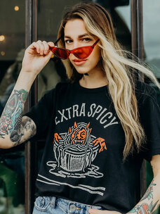 Extra Spicy Tee Black