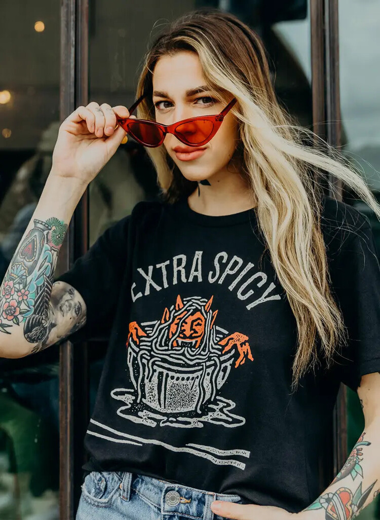Extra Spicy Tee Black