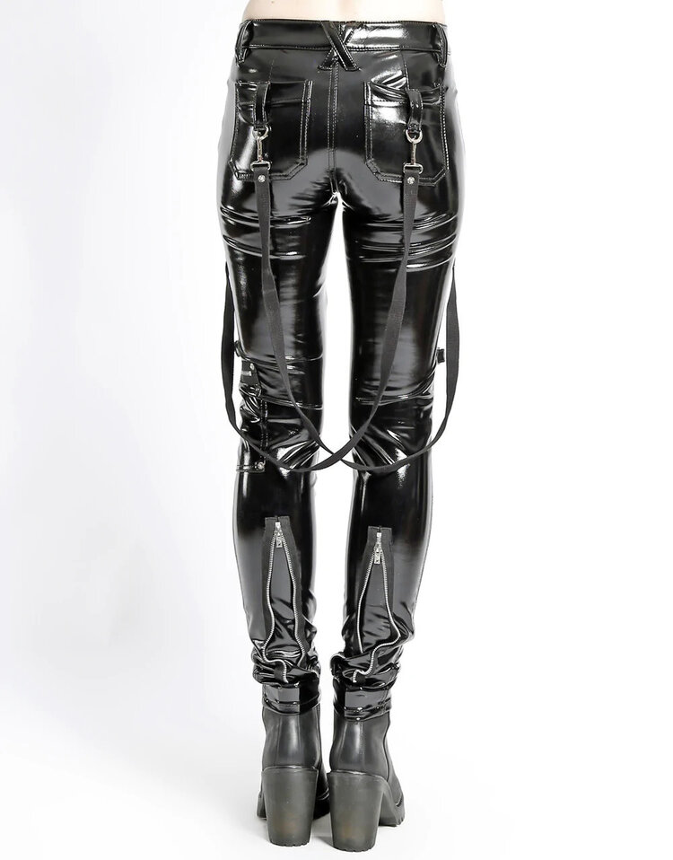 PVC Chaos Bondage Pant Black