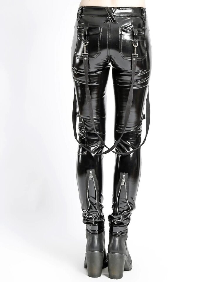 PVC Chaos Bondage Pant Black