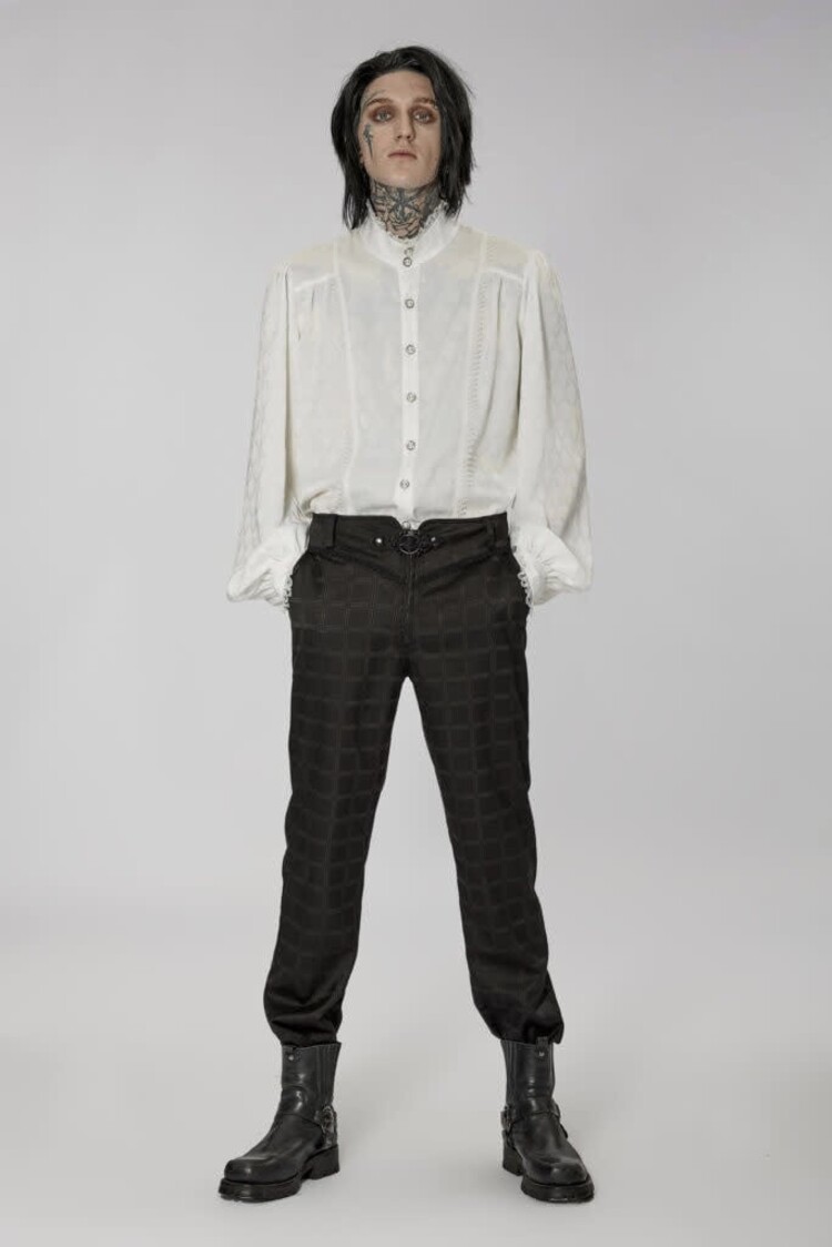 Dragon Scale Jacquard Shirt