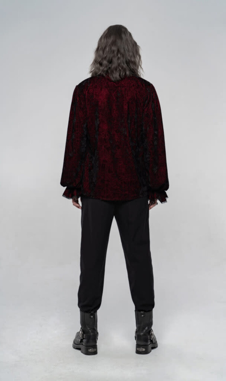 Red Jacquard Shirt