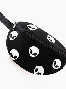 Glow in the Dark Alien Fanny Pack