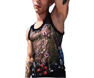 New York Mets FOCO Floral Reversible Mesh Tank Top - Royal