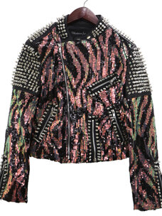 Studded Jacket w/ Sequins