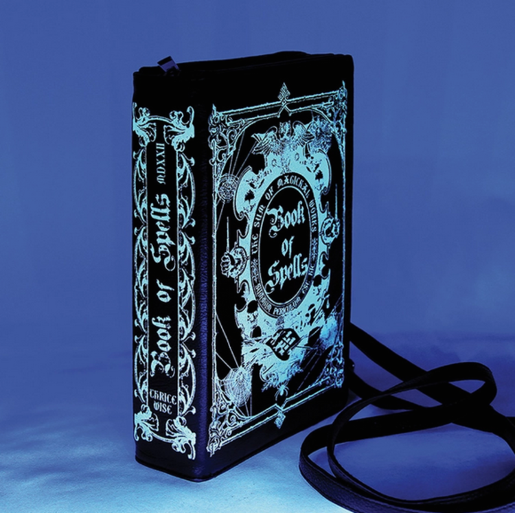 Glow in the Dark Book of Spells Book Bag
