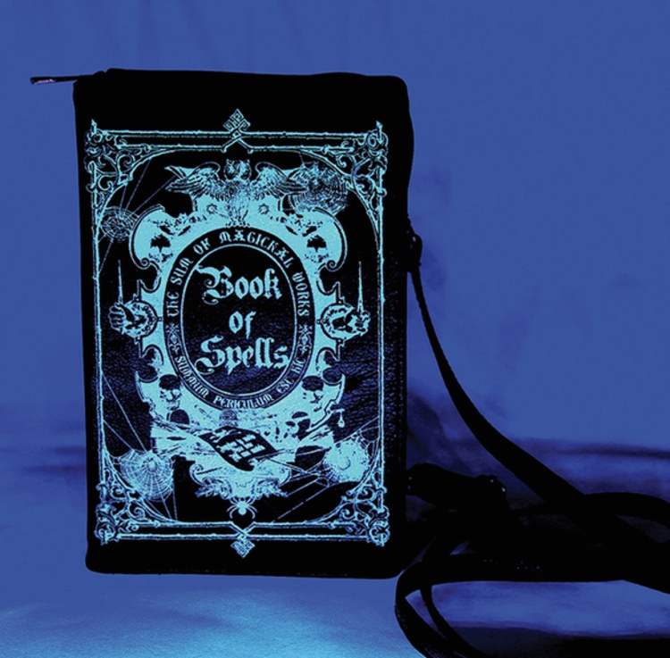 Glow in the Dark Book of Spells Book Bag