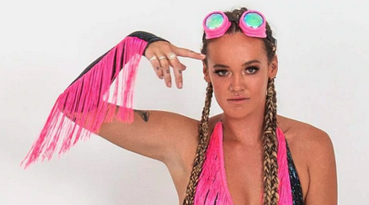 Holographic Fringe Gloves