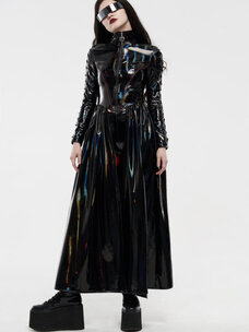 Holographic Cyber Punk Coat