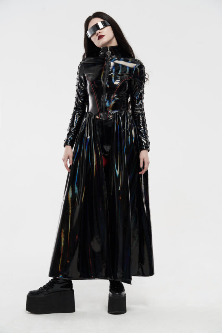 Holographic Cyber Punk Coat