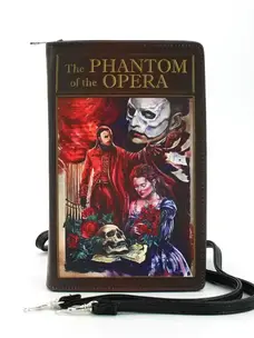 Phantom of the Opera Book Bag in Vinyl