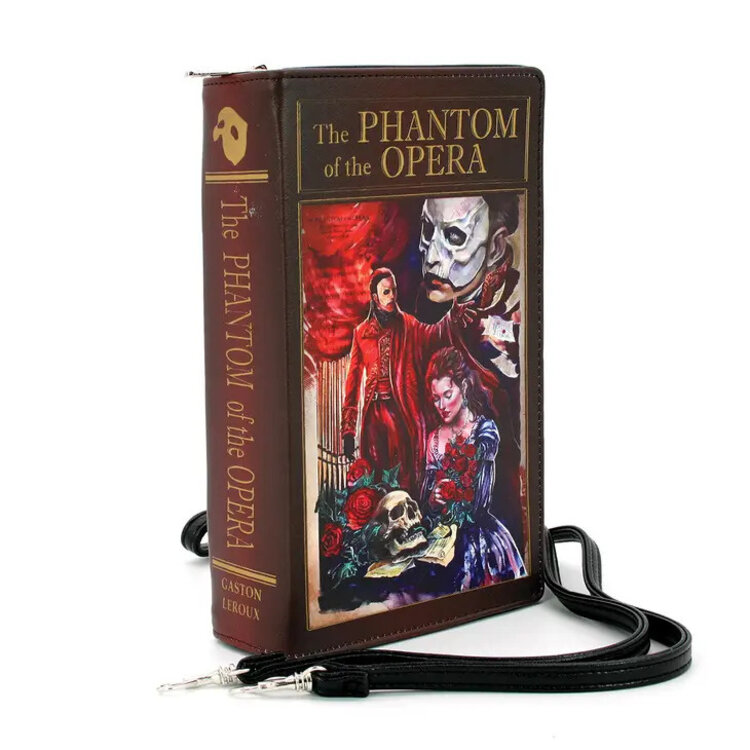 Phantom of the Opera Book Bag in Vinyl