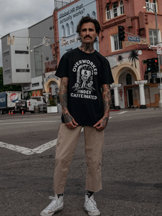 Over Worked Under Caffeinated Tee