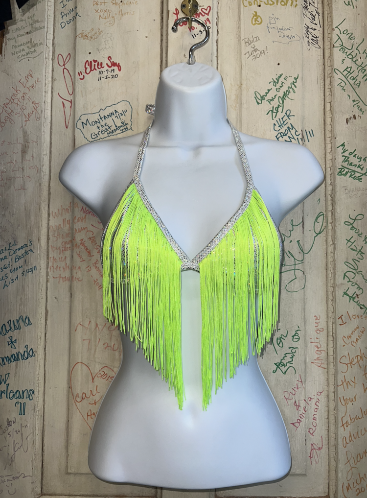 Fringe Benefits Halter Top