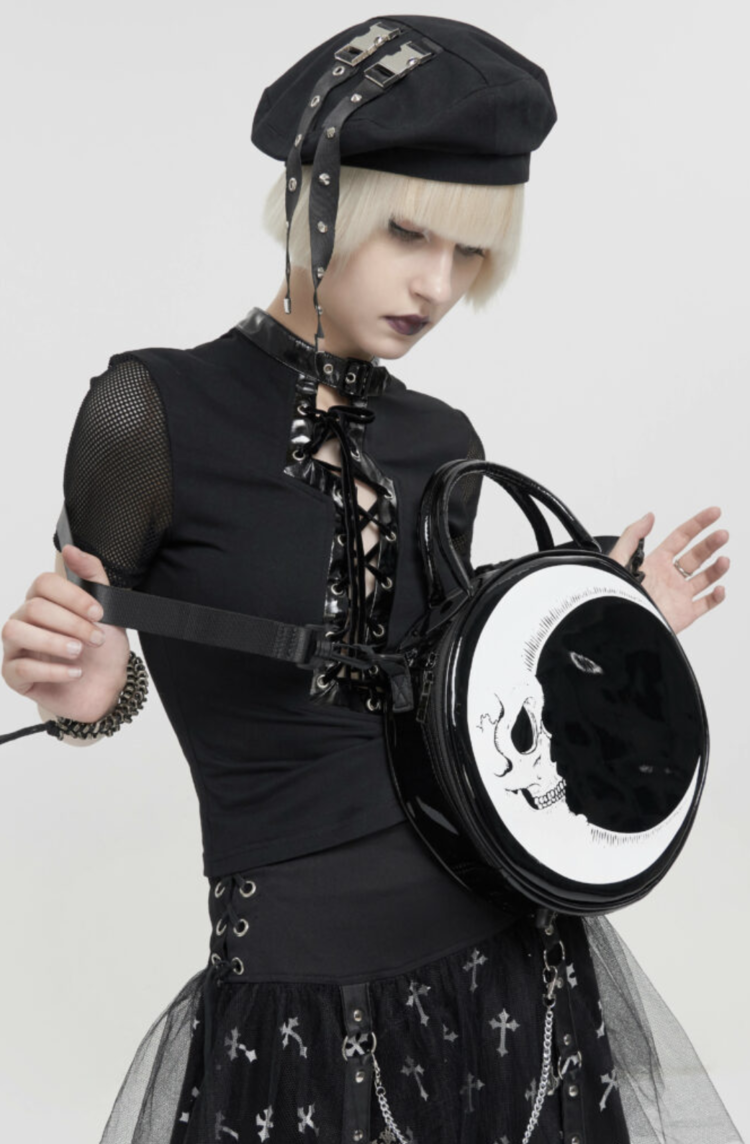 Dark Moon Circle Handbag