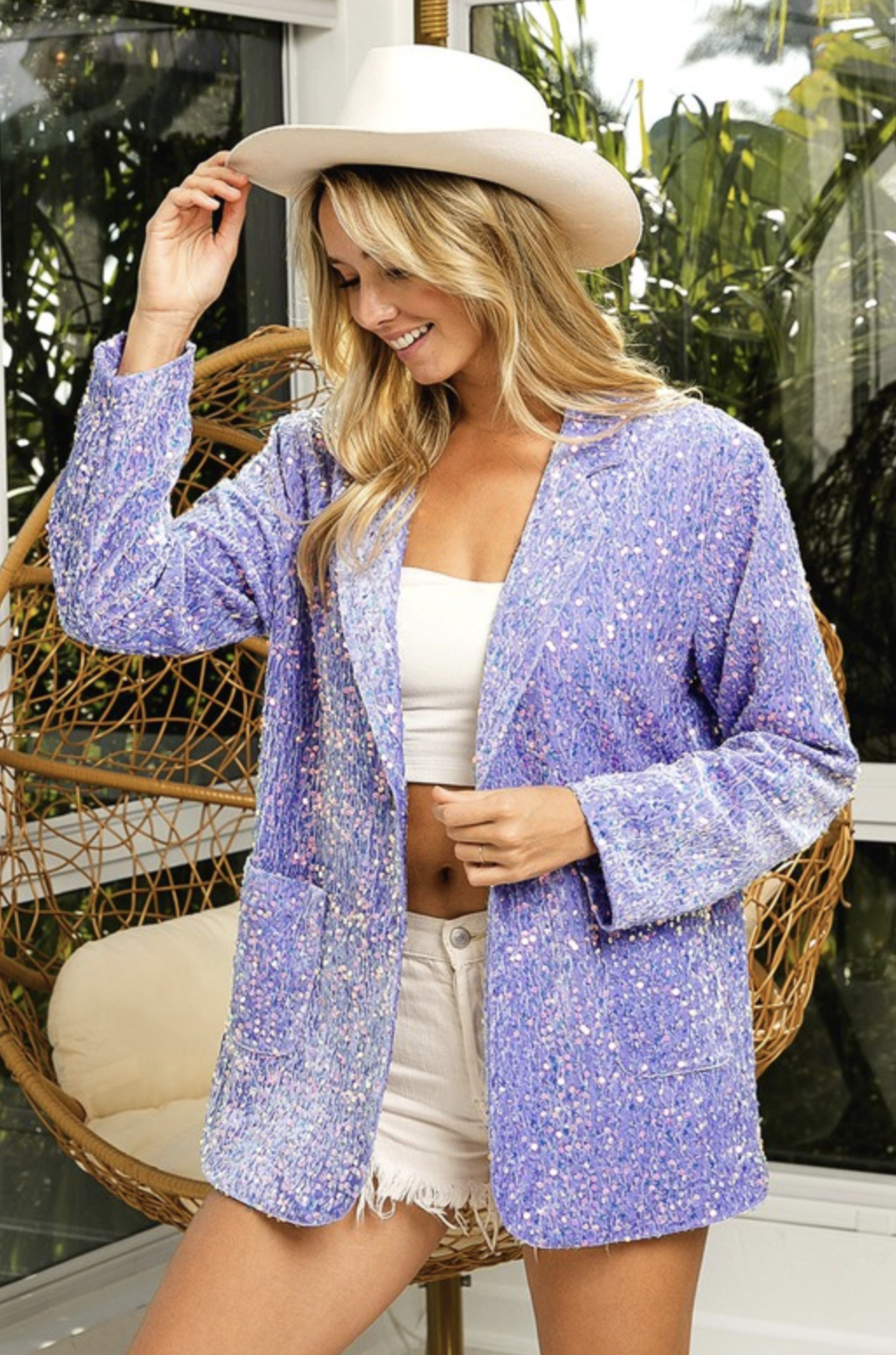Vanilla blazer outlet