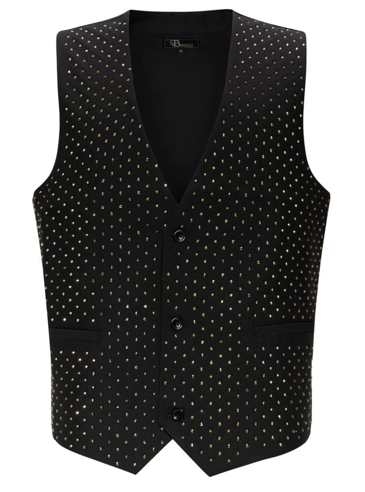 Rhinestone Vest MSRP $249