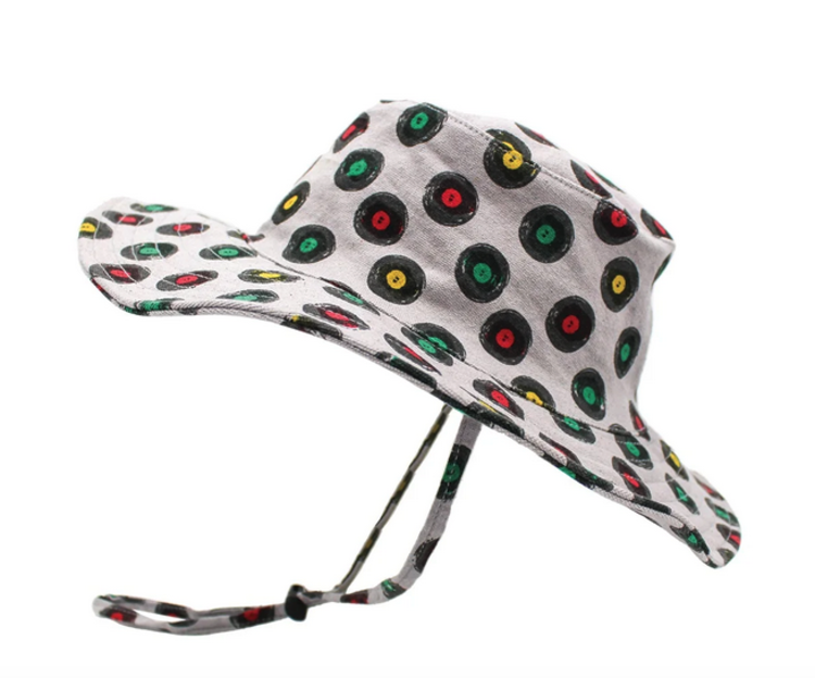 Vinyl Records Boonie Hat