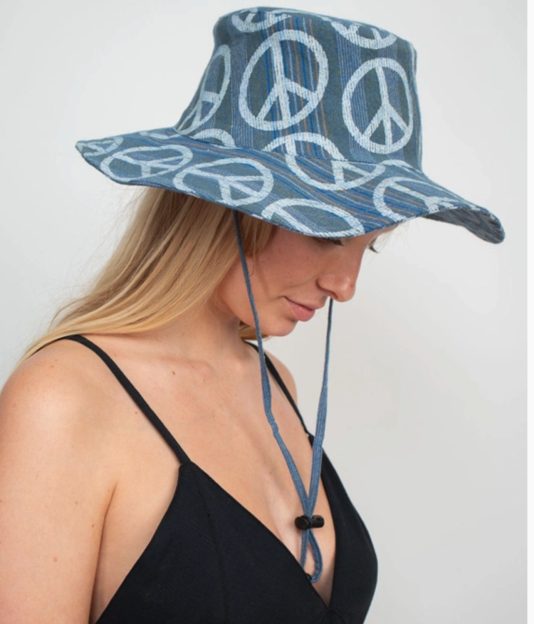 Peace Sign Boonie Hat