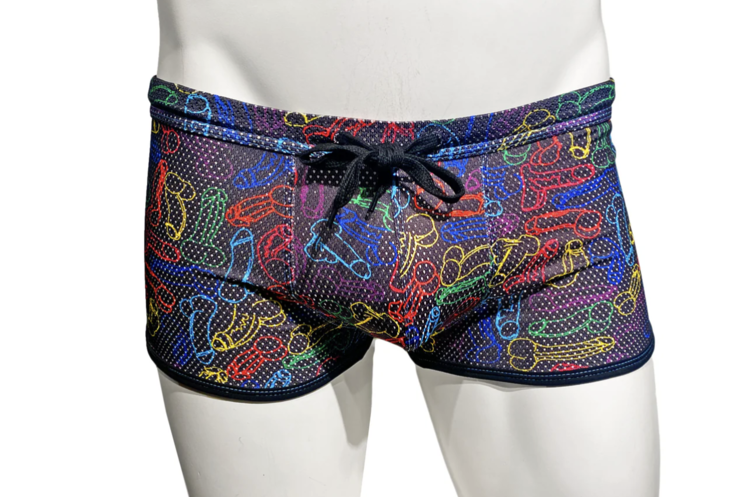 Drawn Cocks Shorts Multi