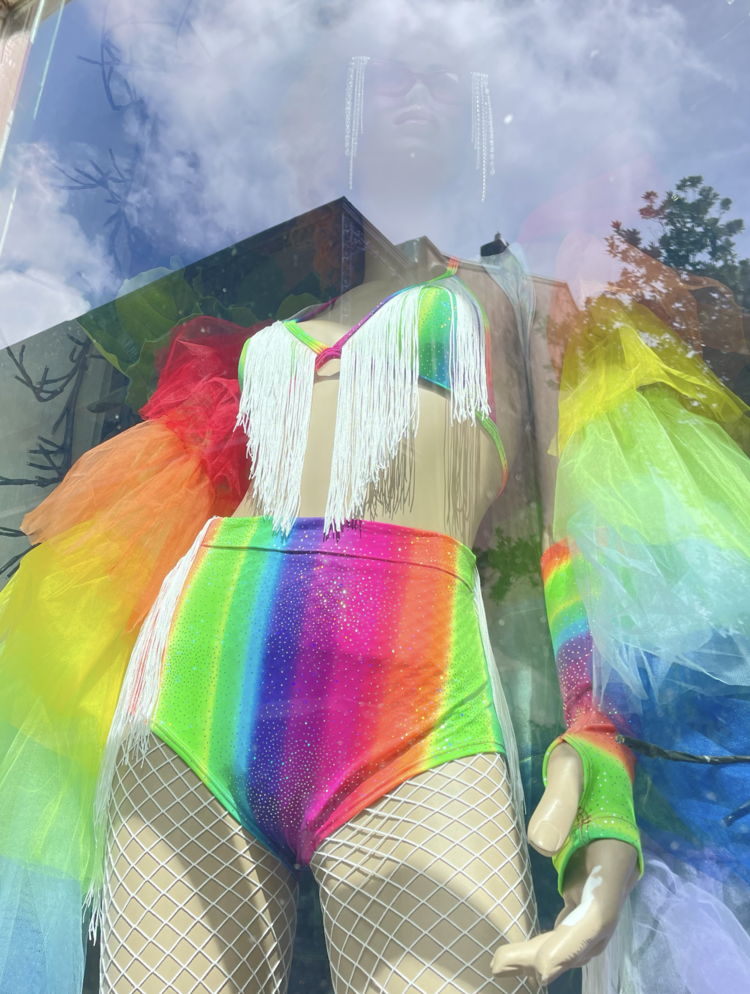 Fringe Benefits Halter Top