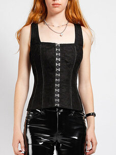 Hookeye Strap Corset Top