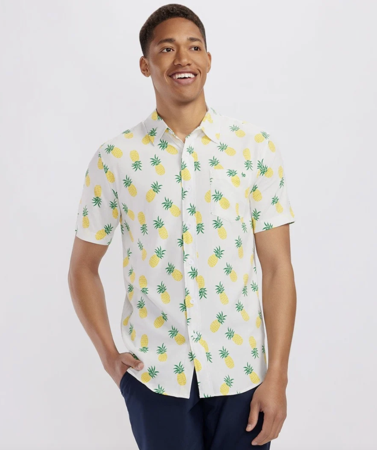 Pineapple Parade Men s Hawaiian Shirt