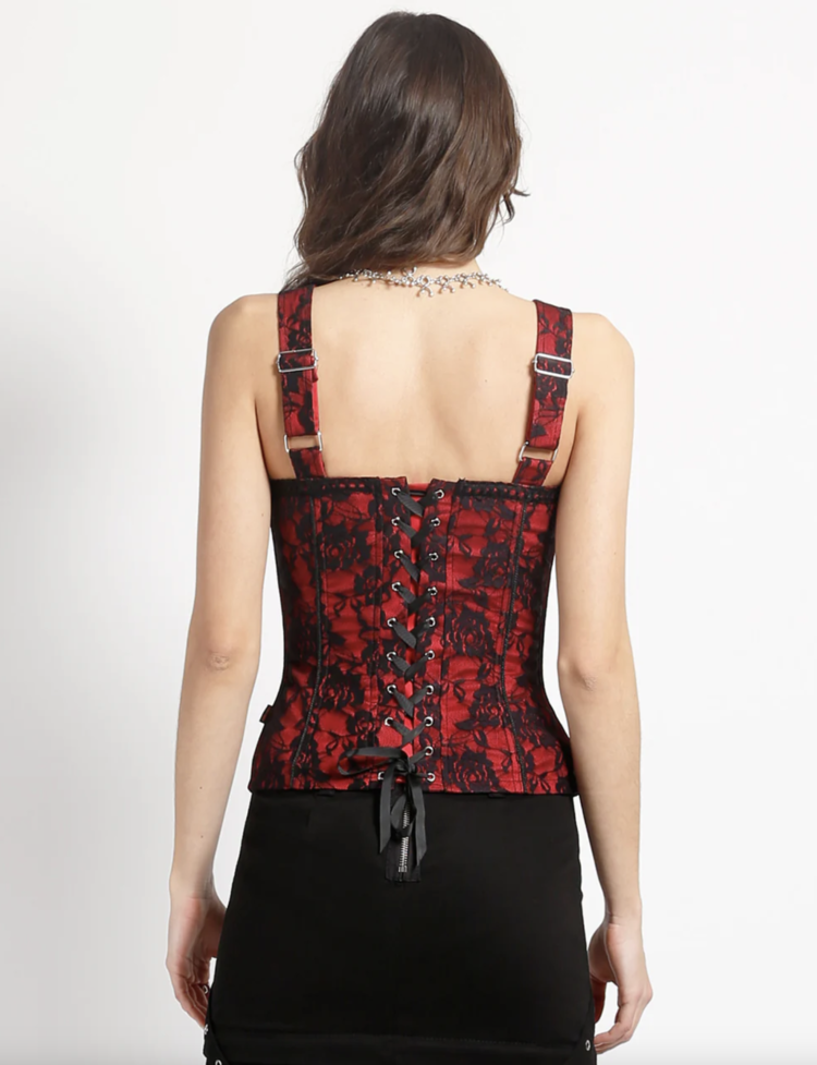 Hookeye Strap Corset Top