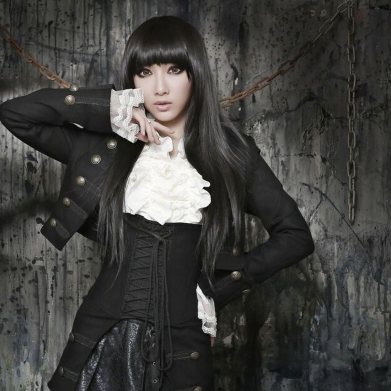 Gothic Military Style Waist Cincher No Rules Fashion