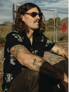 Rolling Deep Sushi Casual  Button Down Shirt