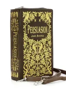 Persuasion Book Clutch Bag