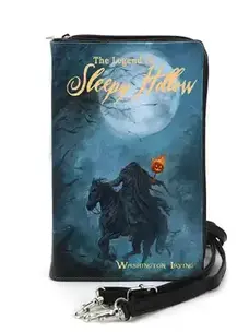 The Legend Of Sleepy Hollow Book Clutch Bag