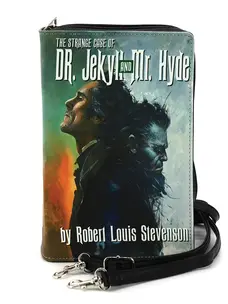 Dr. Jekyll And Mr. Hyde Book Clutch Bag