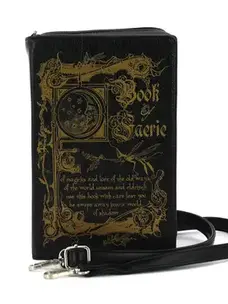 Book of Fairies Clutch Bag