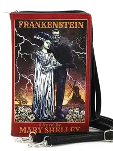 Bride and Frank Book Clutch Bag