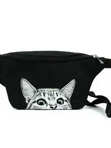 Peeking Cat Fanny in Polyester