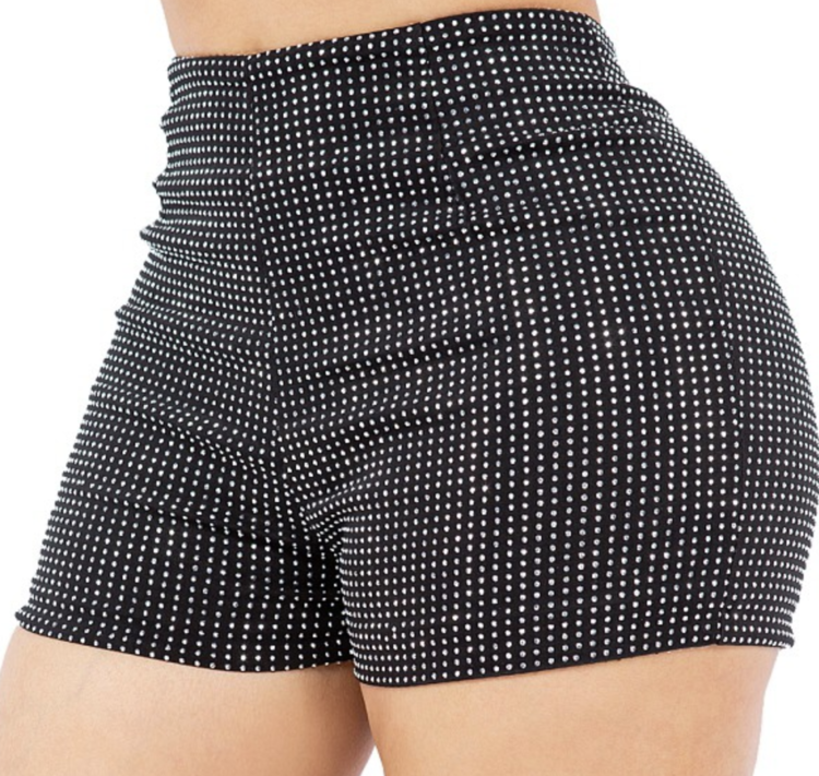 Rhinestone Hot Pants