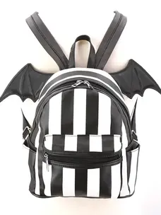 Bat Wing Striped Mini Backpack