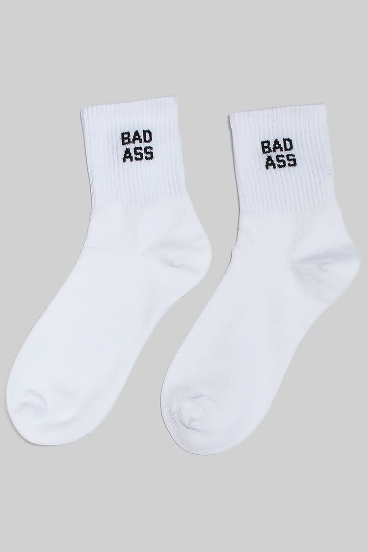 Bad Ass Crew Socks